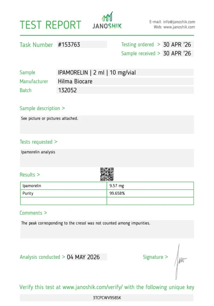 ipamorelin-hilma-biocare-lab-test-2026sept